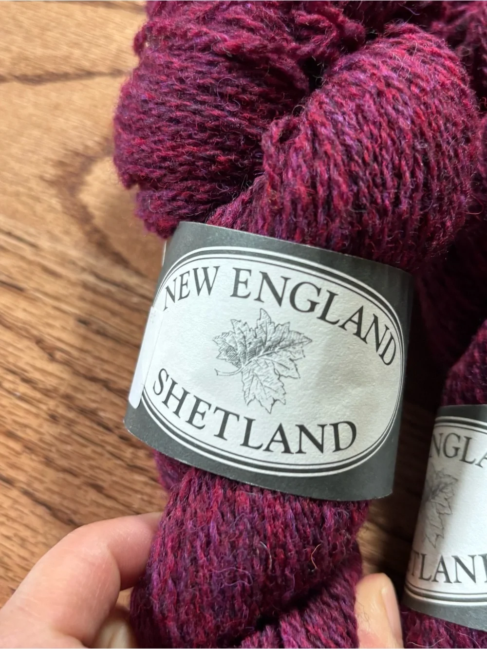 Harrisville Yarns Lot of 9 New England Shetland Green Magenta Wool Fingering NWT